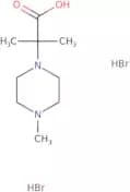 2-Methyl-2-(4-methylpiperazin-1-yl)propanoic acid dihydrobromide