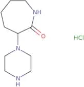 3-(Piperazin-1-yl)azepan-2-one hydrochloride