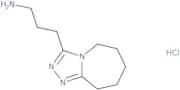 3-{5H,6H,7H,8H,9H-[1,2,4]Triazolo[4,3-a]azepin-3-yl}propan-1-amine hydrochloride