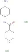 N-(4-Aminocyclohexyl)piperidine-4-carboxamide dihydrochloride