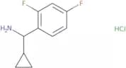 Cyclopropyl(2,4-difluorophenyl)methanamine hydrochloride