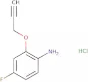 4-Fluoro-2-(prop-2-yn-1-yloxy)aniline hydrochloride