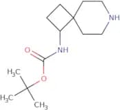 tert-Butyl N-{7-azaspiro[3.5]nonan-1-yl}carbamate