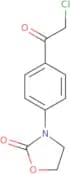 3-[4-(2-Chloroacetyl)phenyl]-1,3-oxazolidin-2-one