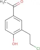 1-[3-(2-Chloroethyl)-4-hydroxyphenyl]ethan-1-one