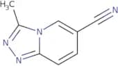 3-Methyl-[1,2,4]triazolo[4,3-a]pyridine-6-carbonitrile