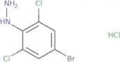 (4-Bromo-2,6-dichlorophenyl)hydrazine hydrochloride
