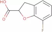 7-Fluoro-2,3-dihydro-1-benzofuran-2-carboxylic acid