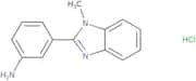 3-(1-Methyl-1H-1,3-benzodiazol-2-yl)aniline hydrochloride
