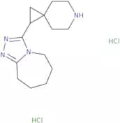 1-{5H,6H,7H,8H,9H-[1,2,4]Triazolo[4,3-a]azepin-3-yl}-6-azaspiro[2.5]octane dihydrochloride