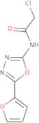 2-Chloro-N-[5-(furan-2-yl)-1,3,4-oxadiazol-2-yl]acetamide