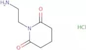 1-(2-Aminoethyl)piperidine-2,6-dione hydrochloride