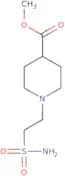 Methyl 1-(2-sulfamoylethyl)piperidine-4-carboxylate