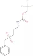 2,2,2-Trifluoroethyl N-(3-phenylmethanesulfonylpropyl)carbamate