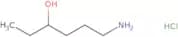 6-Aminohexan-3-ol hydrochloride