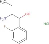 2-Amino-1-(2-fluorophenyl)butan-1-ol hydrochloride