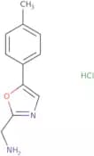 [5-(4-Methylphenyl)-1,3-oxazol-2-yl]methanamine hydrochloride