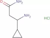 3-Amino-3-cyclopropylpropanamide hydrochloride