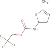 2,2,2-Trifluoroethyl N-(5-methylthiophen-2-yl)carbamate