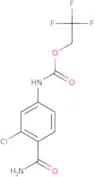 2,2,2-Trifluoroethyl N-(4-carbamoyl-3-chlorophenyl)carbamate