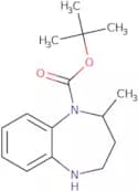 tert-Butyl 2-methyl-2,3,4,5-tetrahydro-1H-1,5-benzodiazepine-1-carboxylate