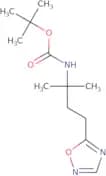 tert-Butyl N-[2-methyl-4-(1,2,4-oxadiazol-5-yl)butan-2-yl]carbamate