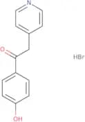 1-(4-Hydroxyphenyl)-2-(pyridin-4-yl)ethan-1-one hydrobromide