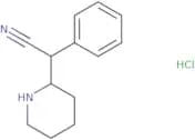 2-Phenyl-2-(piperidin-2-yl)acetonitrile hydrochloride