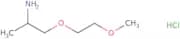 1-(2-Aminopropoxy)-2-methoxyethane hydrochloride