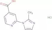 2-(2-Methyl-1H-imidazol-1-yl)pyridine-4-carboxylic acid hydrochloride