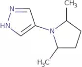 4-(2,5-Dimethylpyrrolidin-1-yl)-1H-pyrazole