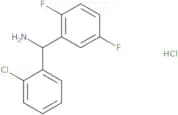 (2-Chlorophenyl)(2,5-difluorophenyl)methanamine hydrochloride