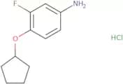4-(Cyclopentyloxy)-3-fluoroaniline hydrochloride