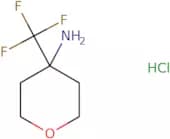 4-Trifluoromethyl)oxan-4-amine hydrochloride