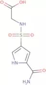 2-(5-Carbamoyl-1H-pyrrole-3-sulfonamido)acetic acid