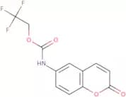 2,2,2-Trifluoroethyl N-(2-oxo-2H-chromen-6-yl)carbamate