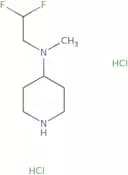 N-(2,2-Difluoroethyl)-N-methylpiperidin-4-amine dihydrochloride