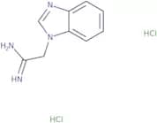 2-(1H-1,3-Benzodiazol-1-yl)ethanimidamide dihydrochloride
