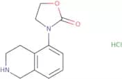 3-(1,2,3,4-Tetrahydroisoquinolin-5-yl)-1,3-oxazolidin-2-one hydrochloride