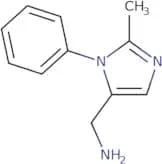 (2-Methyl-1-phenyl-1H-imidazol-5-yl)methanamine