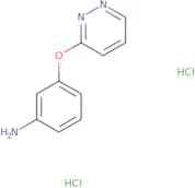 3-(Pyridazin-3-yloxy)aniline dihydrochloride