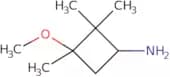 3-Methoxy-2,2,3-trimethylcyclobutan-1-amine