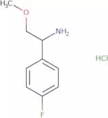 1-(4-Fluorophenyl)-2-methoxyethan-1-amine hydrochloride