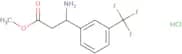 Methyl (3R)-3-amino-3-[3-(trifluoromethyl)phenyl]propanoate hydrochloride