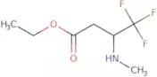 Ethyl 4,4,4-trifluoro-3-(methylamino)butanoate