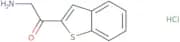 2-Amino-1-(1-benzothiophen-2-yl)ethan-1-one hydrochloride