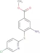Methyl 3-amino-4-[(5-chloropyridin-2-yl)sulfanyl]benzoate