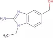 (2-Amino-1-ethyl-1H-1,3-benzodiazol-5-yl)methanol