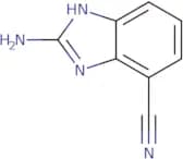 2-Amino-1H-1,3-benzodiazole-4-carbonitrile