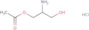 2-Amino-3-hydroxypropyl acetate hydrochloride